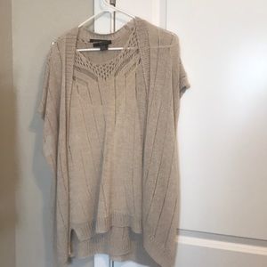 Etcetera knit tank and cardigan